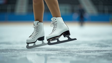 נעלי החלקה אמנותית עם להבים איכותיים