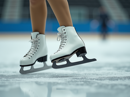 נעלי החלקה אמנותית עם להבים איכותיים