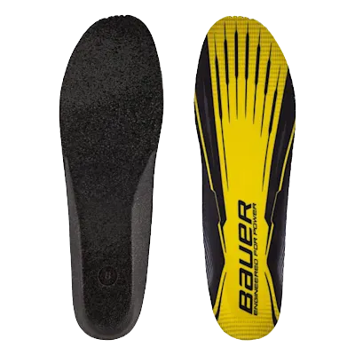 תמונה ממוזערת: Insoles Bauer Supreme for skates, black and yellow. Ice Zone Pro.
