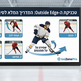 כשאתם משחקים הוקי קרח בישראל, אחת הטעויות הנפוצות ביותר היא עצירה מוחלטת בסיבובים. שחקנים רבים, בין אם מתחילים או מתקדמים, בולמים עם שתי הרגליים כשהם צריכים לשנות כיוון במהירות. התוצאה היא איבוד מהירות ומומנטום, מה שמקשה על המשך המשחק בקצב גבוה. הפתרון נמצא בטכניקה פשוטה אך יעילה: שימוש ב- Outside Edge של הלהב. במדריך הזה תלמדו איך לבצע פניות בהוקי בצורה נכונה, לשמור על מהירות שיא ולשפר את השליטה שלכם על הקרח. למה עצירה עם שתי הרגליים פוגעת במהירות שלכם? כשאתם בולמים עם שתי הרגליים, אתם למעשה מפסיקים את התנועה לחלוטין. זה כמו לעצור רכב באמצע כביש מהיר – אתם חייבים להתחיל להאיץ מחדש, וזה לוקח זמן וכוח. במשחק הוקי קרח ישראל, שבו כל שבריר שנייה קובע, עצירה כזו פוגעת ביכולת שלכם להקדים שחקנים אחרים, להטעות ולהגיב במהירות לשינויים במשחק. איך להשתמש ב-Outside Edge כדי לשמור על מהירות בסיבובים הרמת רגל פנימית במקום להניח את שתי הרגליים על הקרח, הרימו מעט את הרגל הפנימית לסיבוב. זה מאפשר לכם להקטין את שטח המגע עם הקרח ולהתכונן לפנייה חדה יותר. הנחה מדויקת של הרגל על הלהב החיצוני כאשר מניחים את הרגל חזרה על הקרח, חשוב שהדגש יהיה על ה-Outside Edge של הלהב. זה מאפשר "תפיסת קרח" טובה יותר ומונע החלקה מיותרת. הטיית הקרסול פנימה שלב המפתח הוא הטיית הקרסול פנימה לתוך הסיבוב. הטיית הקרסול גורמת ללהב להיצמד לקרח בצורה חזקה, מה שמאפשר סיבוב חד ויציב מבלי לאבד מהירות. תפיסת הקרח ודחיפה קדימה ברגע שהלהב החיצוני תופס את הקרח, אתם לא רק מבצעים סיבוב – אתם נדחפים קדימה מתוך הפנייה עם מקסימום עוצמה. זה שומר על מומנטום ומאפשר המשך מהיר במשחק. דוגמאות לשימוש ב-Outside Edge במשחק נניח שאתם מתקרבים לשחקן יריב שמנסה לחסום את דרככם. במקום לעצור ולנסות לשנות כיוון בבלימה, הרימו את הרגל הפנימית, הטו את הקרסול פנימה והשתמשו ב-Outside Edge כדי לבצע פנייה חדה ומהירה. כך תוכלו להקדים את היריב ולשמור על מהירות גבוהה. שחקנים מקצוענים בהוקי קרח ישראל משתמשים בטכניקה הזו כדי לבצע Punch Turns – פניות מהירות שמאפשרות להם לשנות כיוון תוך כדי שמירה על מהירות שיא. למה חשוב להשתמש בציוד נכון כדי לבצע את הטכניקה הזו בצורה מושלמת, אתם צריכים ציוד הוקי Warrior איכותי. מגפיים עם תמיכה טובה בקרסול וחדות להבים מדויקת הם קריטיים. ב-IceZonePro, היבואנים הרשמיים של ציוד הוקי Warrior בישראל, תוכלו למצוא את הציוד שיעזור לכם לשלוט בלהבים ולשפר את טכניקת החלקה שלכם. טיפים לשיפור מהירות על הקרח עם Outside Edge תרגלו הרמת רגל פנימית : התחילו באימון איטי כדי להרגיש את היציבות והאיזון. שימו לב להטיית הקרסול : תרגול נכון של הטיית הקרסול פנימה יאפשר לכם לבצע פניות חדות בלי להחליק. בדקו את חדות הלהבים : להבים קהים מקשים על תפיסת הקרח ועלולים לגרום להחלקה. התאמנו על פניות בהוקי : שילוב של טכניקת החלקה עם Outside Edge בפניות ישפר את המהירות והשליטה שלכם. תהליך שלב-אח-שלב (Step-by-Step) של טכניקת ה-Outside Edge בהוקי קרח, המאפשרת פנייה חדה ושמירה על מהירות גבוהה. הנה פירוט של מה שרואים בכל אחד מששת השלבים: החלקה ראשונית והכנה (Initial Glide & Preparation) הרמת רגל אחת (Lift One Foot) הנחה על הלהב החיצוני (Place It Down on Outside Edge) הטיית הקרסול –(Tilt & Collapse Ankle) ה"תפיסה" העוצמתית (The Powerful Catch) יציאה מהסיבוב והאצה (Drive Out & Accelerate) סיכום והמשך הדרך שמירה על מהירות בסיבובים היא מיומנות קריטית לשחקני הוקי קרח בישראל. שימוש נכון ב-Outside Edge מאפשר לכם לבצע פניות בהוקי במהירות גבוהה, לשמור על מומנטום ולהקדים את היריבים. הטכניקה כוללת הרמת רגל פנימית, הנחה מדויקת על הלהב החיצוני, הטיית הקרסול פנימה ותפיסת הקרח שמאפשרת דחיפה קדימה. כדי לממש את הפוטנציאל שלכם, חשוב להשתמש בציוד הוקי Warrior איכותי, ולתרגל את הטכניקה באופן קבוע. אם אתם מחפשים ציוד הוקי מקצועי שיעזור לכם לשלוט בלהבים ולשפר את טכניקת החלקה שלכם, IceZonePro כאן כדי לספק לכם את הטוב ביותר.