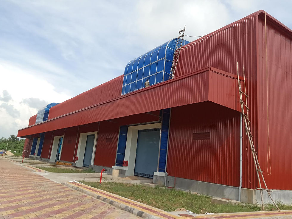 Prefabricated Manufacturing Shed