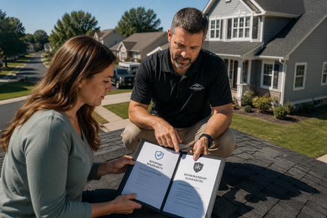 Roofing Warranty vs. Workmanship Guarantee: What's the Difference?
