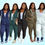 Thumbnail: Women's Sets Fall 2021 Women Clothes 2 Piece Suit Jogger Set Zip Coat Top Two