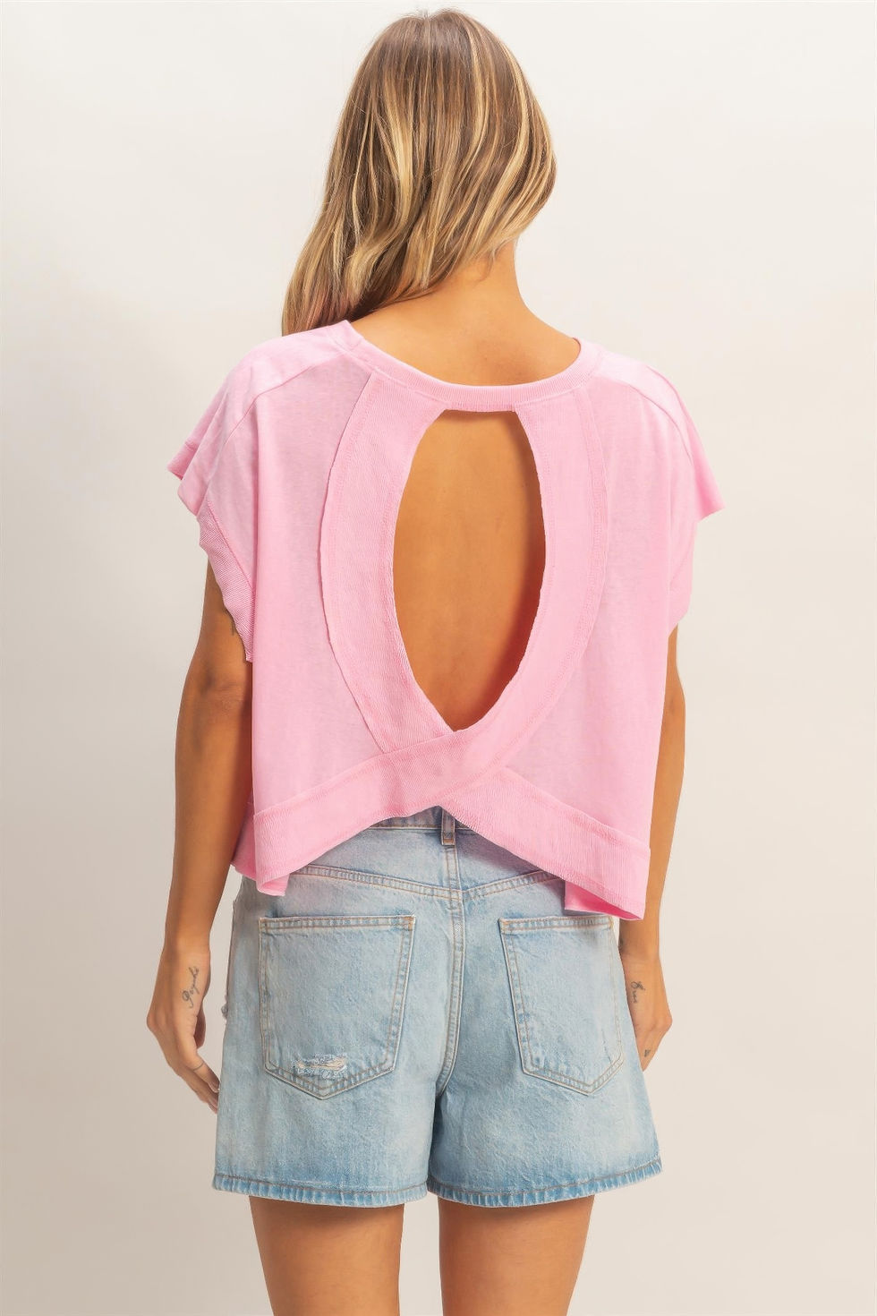Thumbnail: Boxy Crew Neck Top