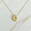 Thumbnail: Crystal Bubble Initial Necklace
