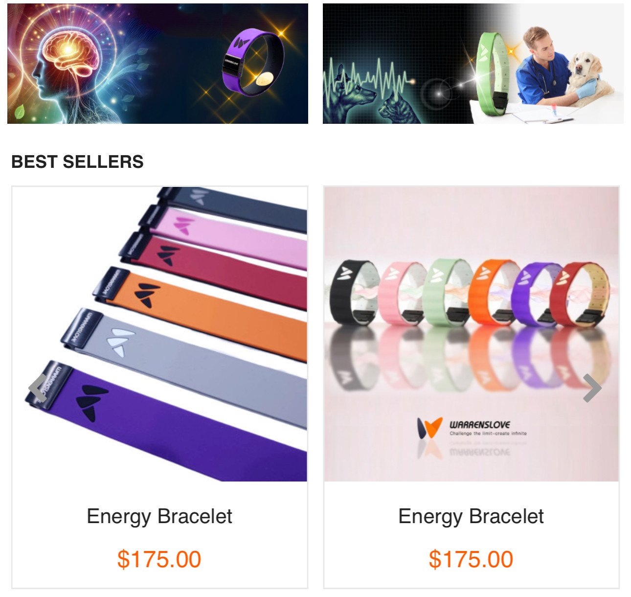 Warrenslove Wellness Bracelets