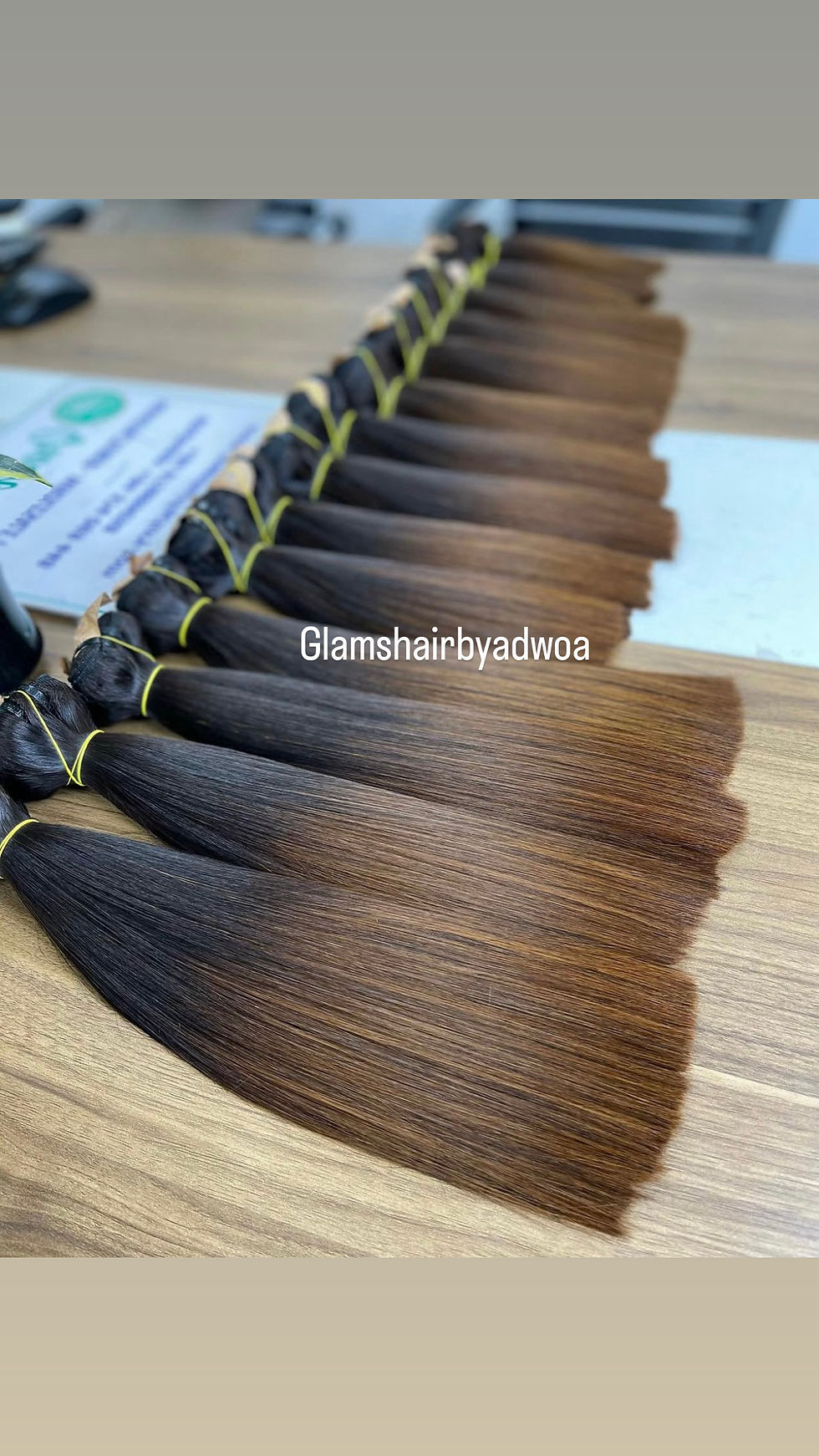 Thumbnail: VIETNAMESE SDD BONE STW OMBRE BROWN BUNDLES
