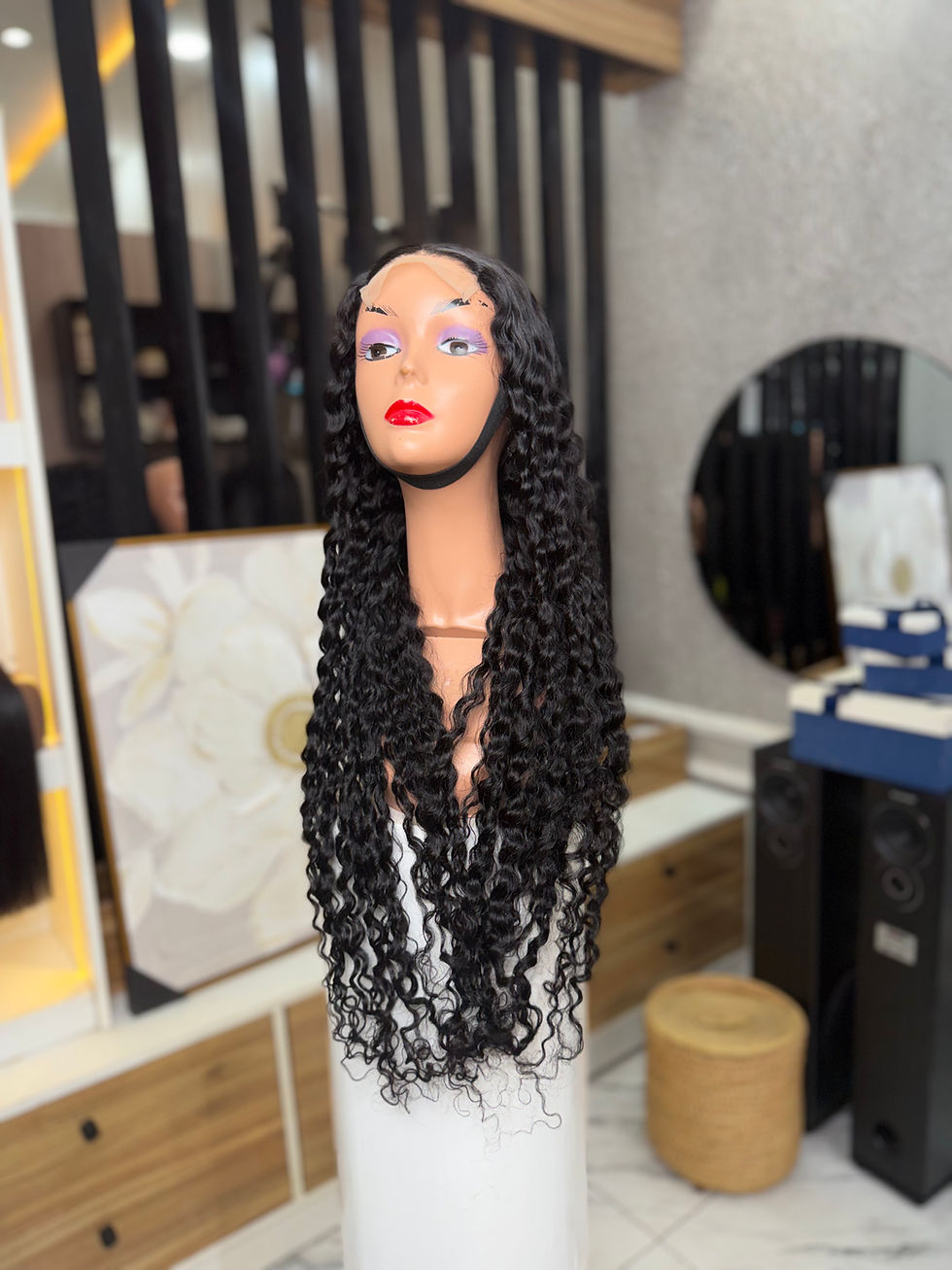 Thumbnail: THE BUNDLE DEEP WAVE 4X4 FACTORY WIG