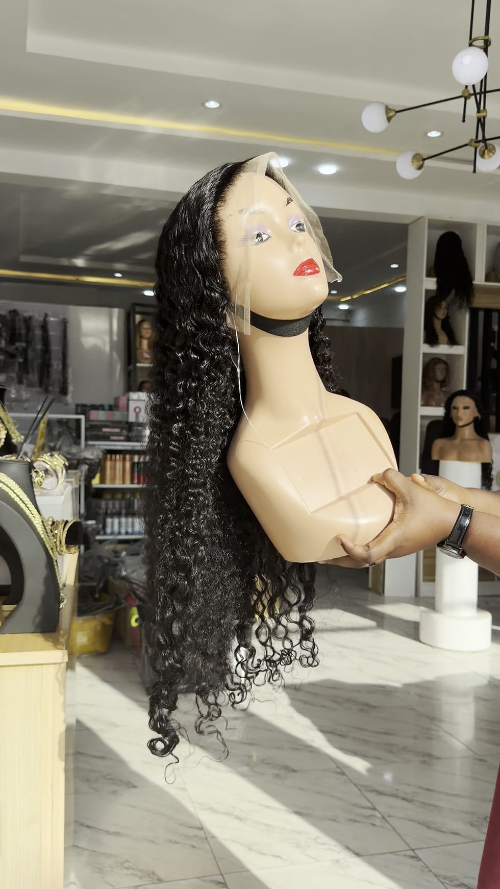 Thumbnail: THE BUNDLE PIXIE FRONTAL FACTORY WIG - 13X4