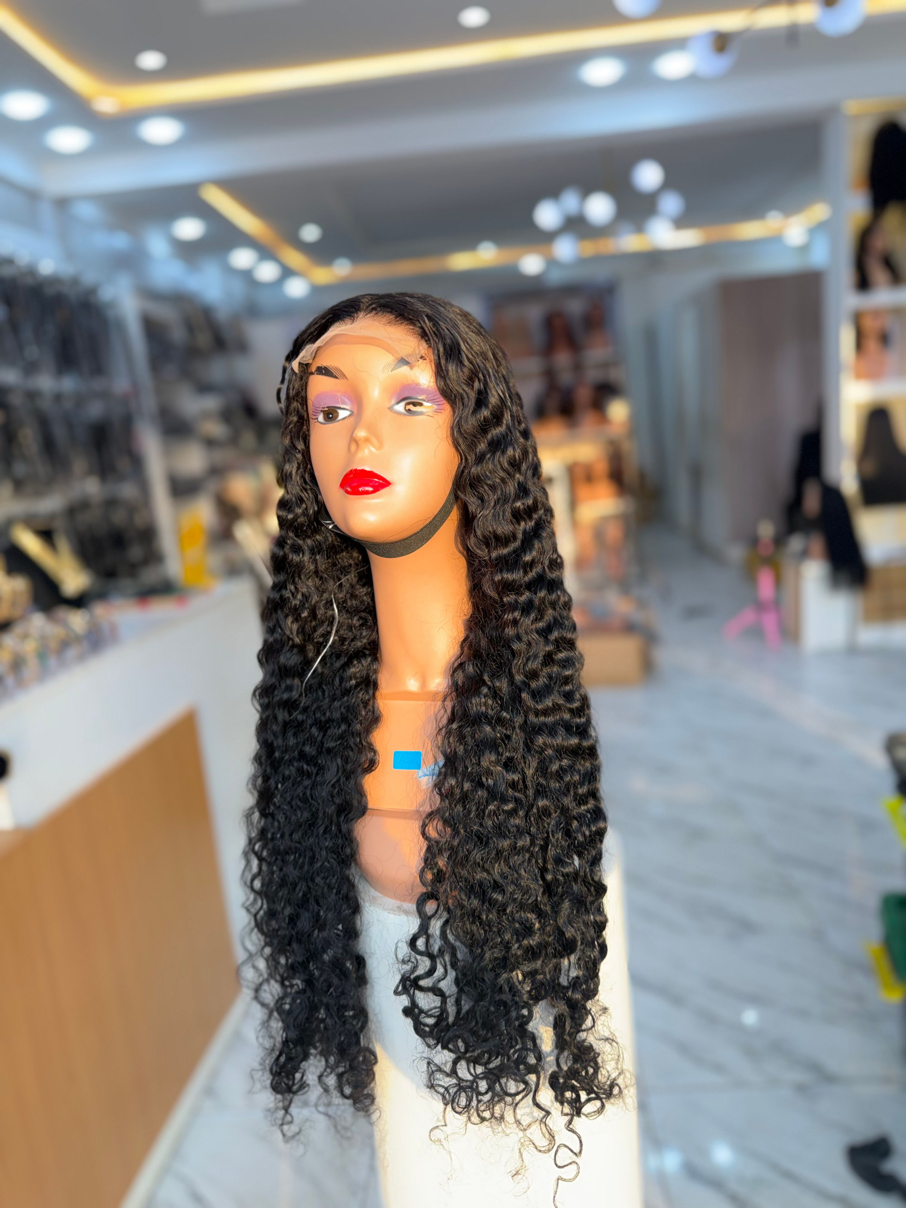 THE BUNDLE PIXIE CURL FACTORY WIG  4X4