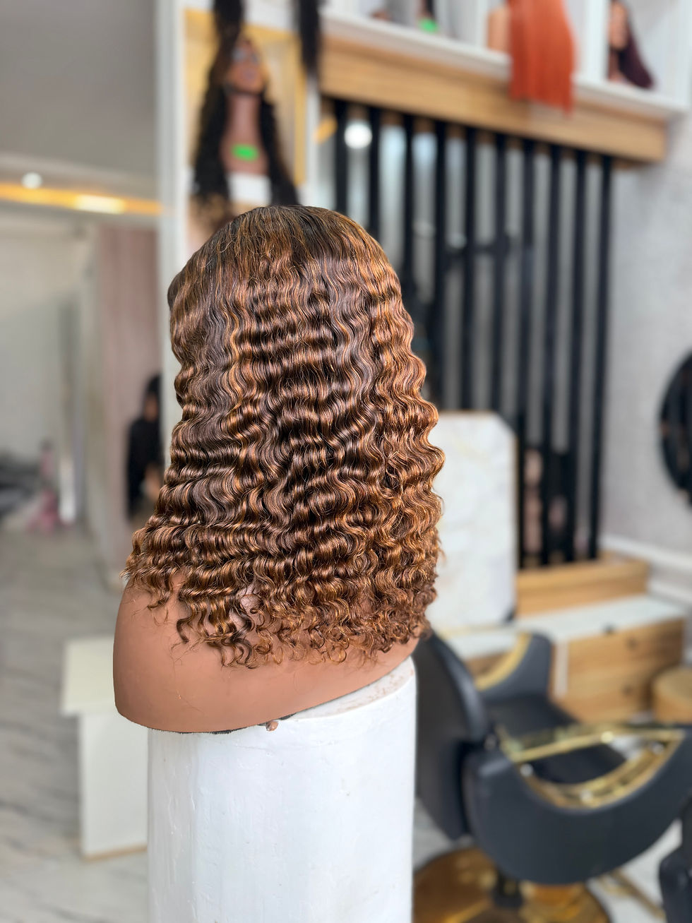 Thumbnail: 12'' SUNSHINE HIGHLIGHT PIXIE CURL  WIG UNIT (T4P/30)