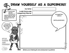 Star Power Drawing Pages 5 episodes BW_P