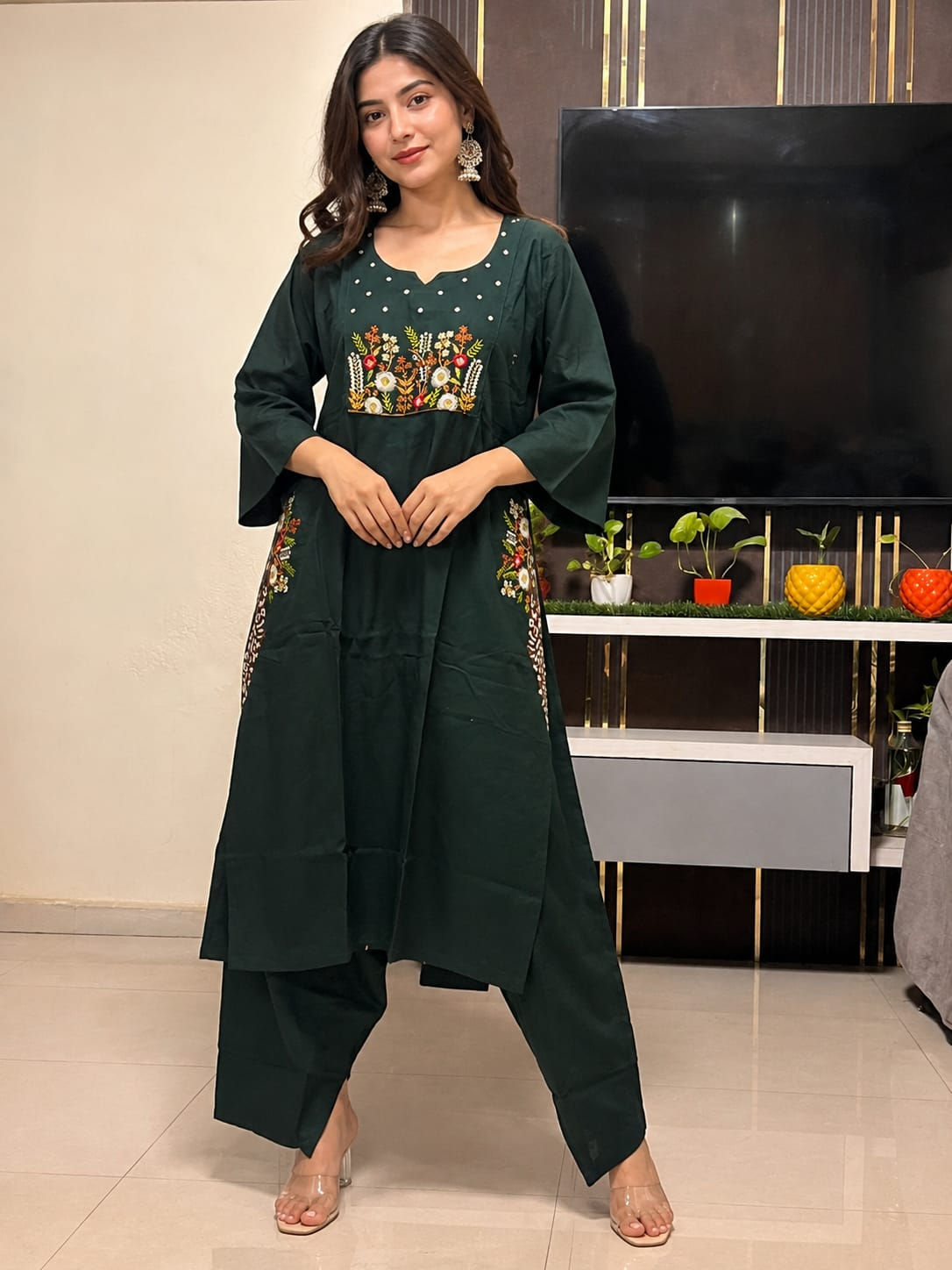 Maroon & green cod set