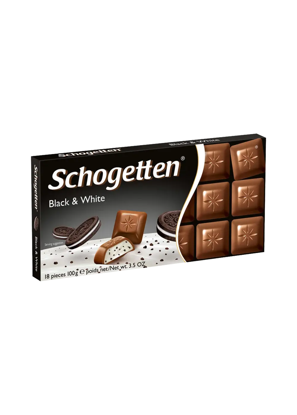 Schogetten Black & White- 100g