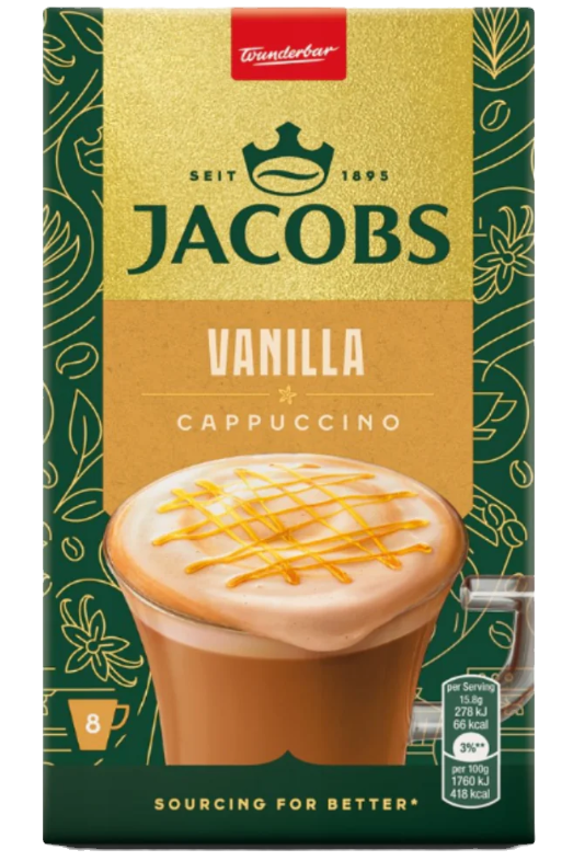 Jacobs Typ Vanilla 8x12g (96g)