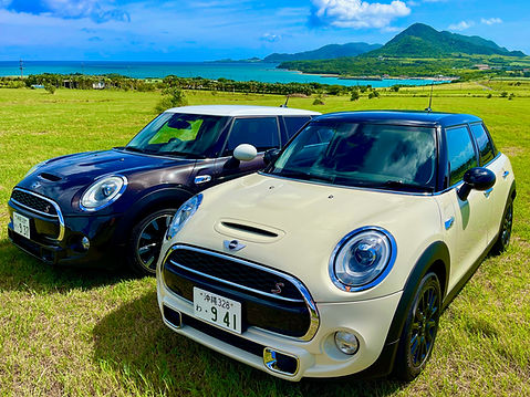 ミニクーパーS 5ドアの石垣島のレンタカー