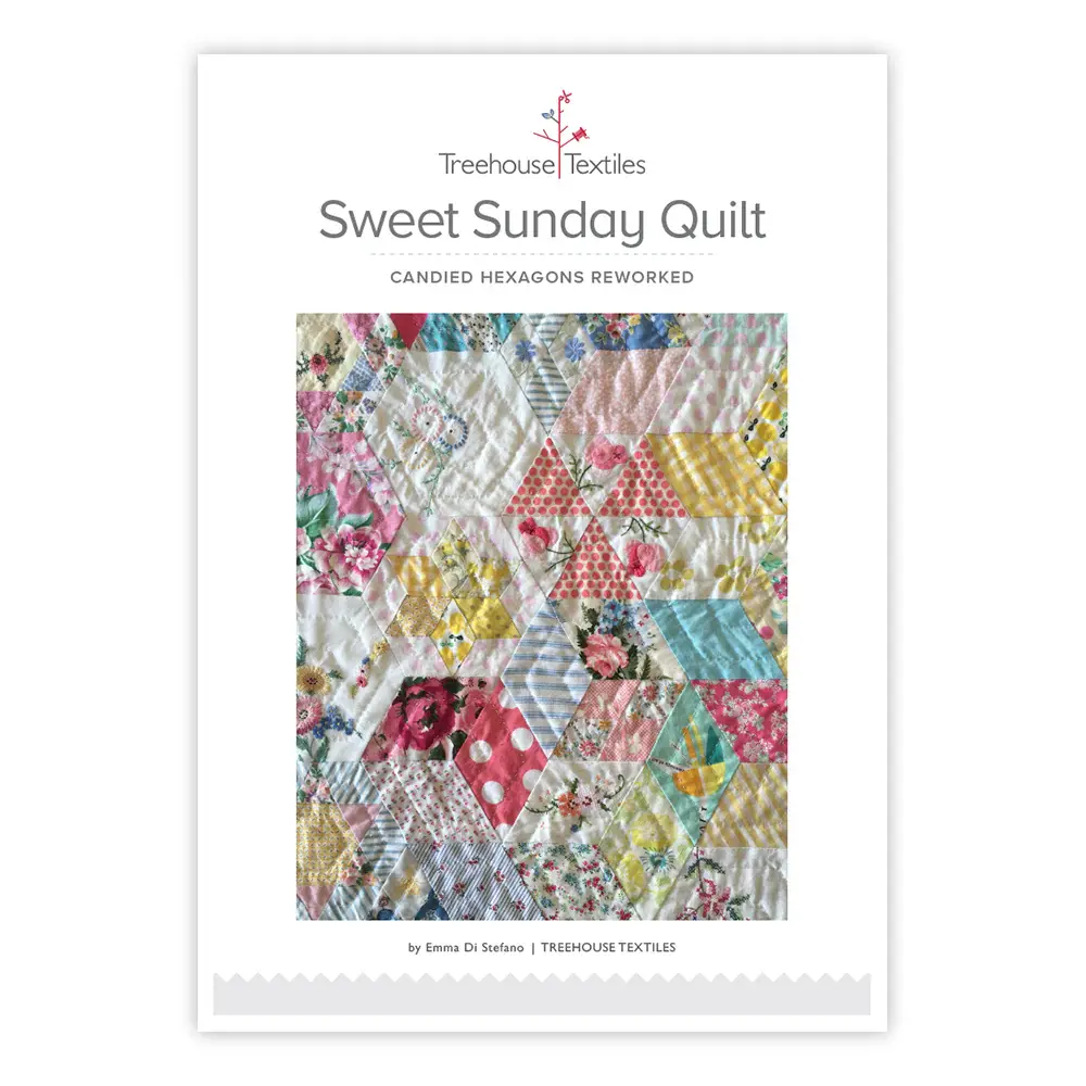 Sweet Sunday Quilt Pattern & Templates by Treehouse Textiles