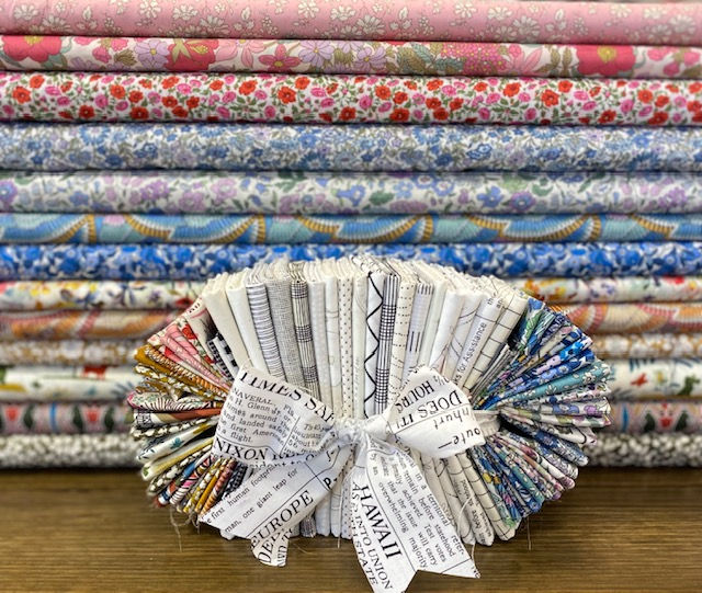 Thumbnail: The Avenue Pattern & Fabric Bundle includes Liberty Fabrics