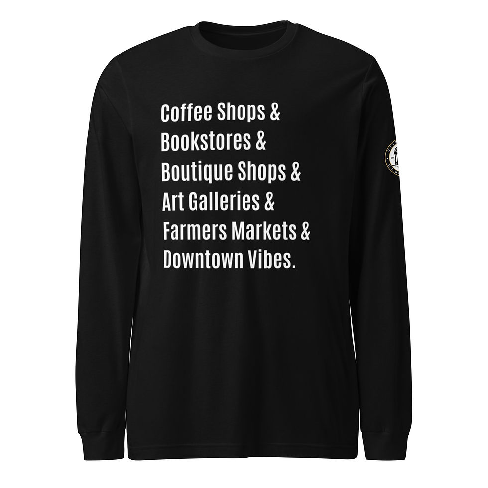 Downtown Vibes Unisex Long Sleeve Tee