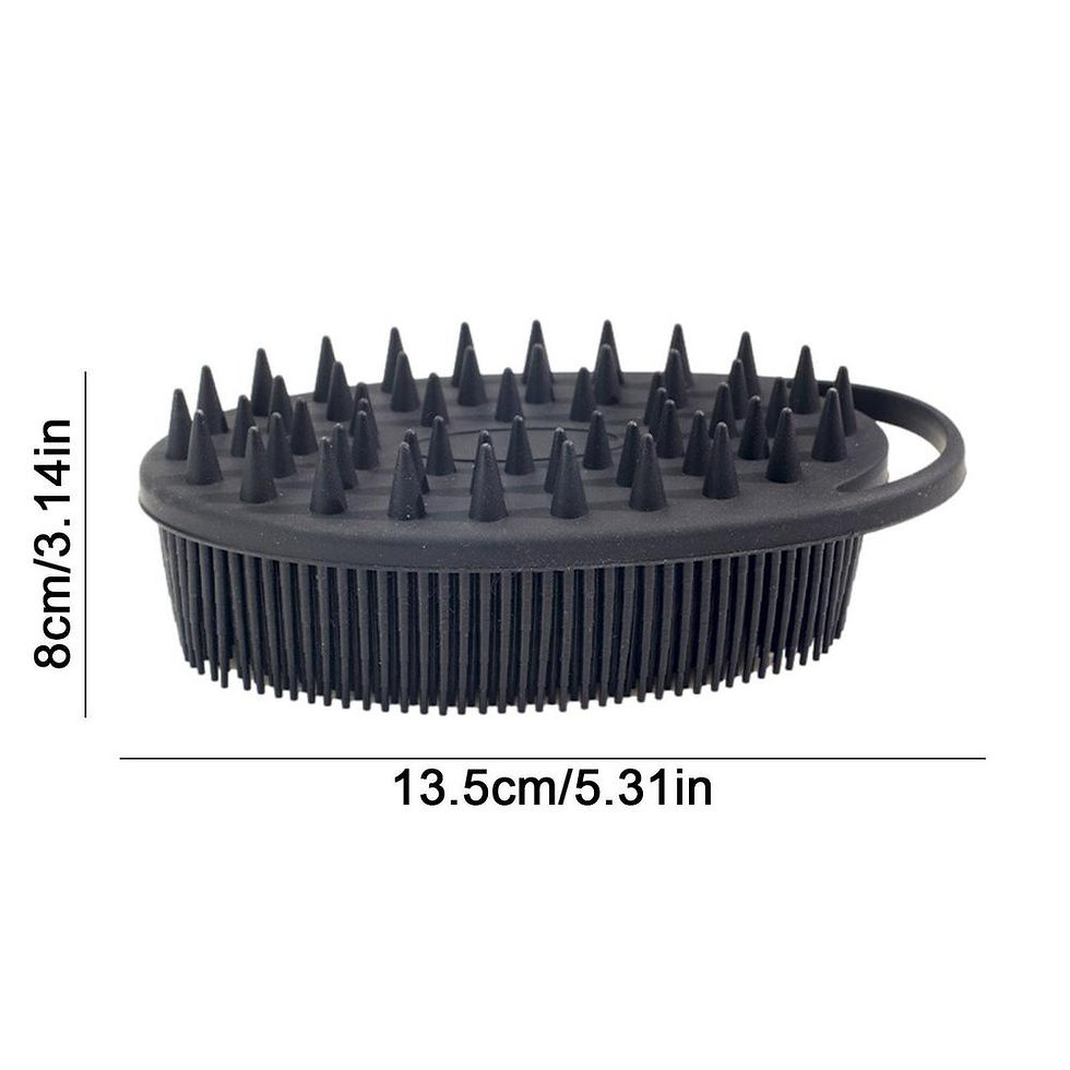 Thumbnail: Silicone Loofah Exfoliating Silicone Body Scrubber Silicone Double-Sided