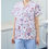 Thumbnail: Doctors Scrub sets Womens Printed medical Nursing uniform 