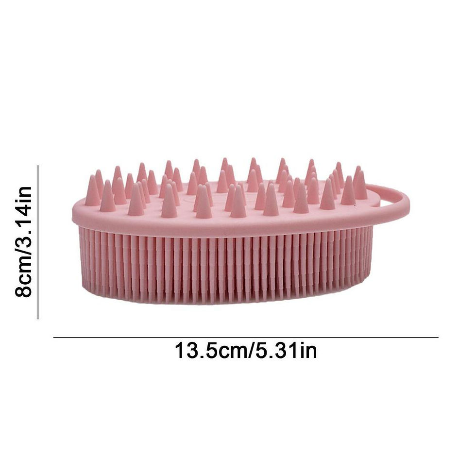 Thumbnail: Silicone Loofah Exfoliating Silicone Body Scrubber Silicone Double-Sided