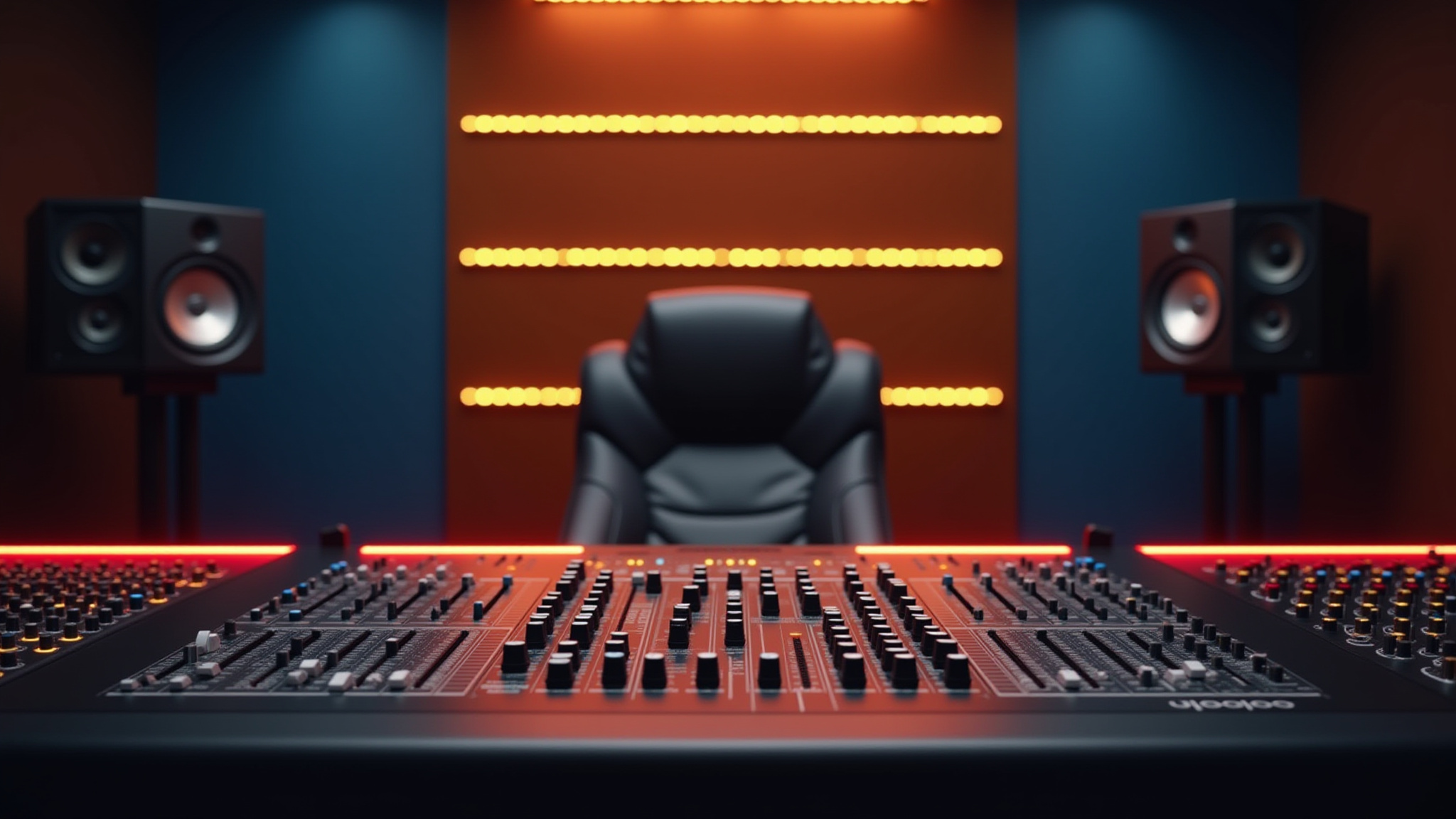 Sound Engineering & Mixing Console