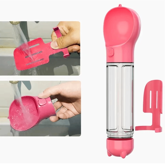 Thumbnail: 3-in-1 Portable Dog Water Bottle and Food Dispenser