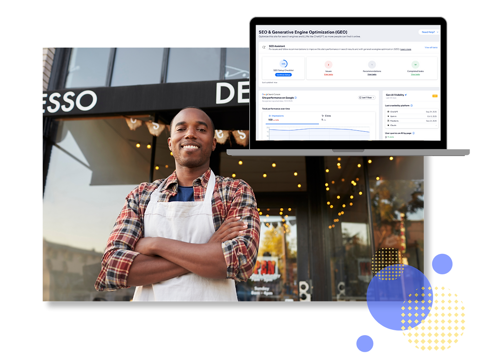 Man standing outside his small business with folded arms, symbolizing the confidence gained from consistent marketing and SEO services by Equity Digital.