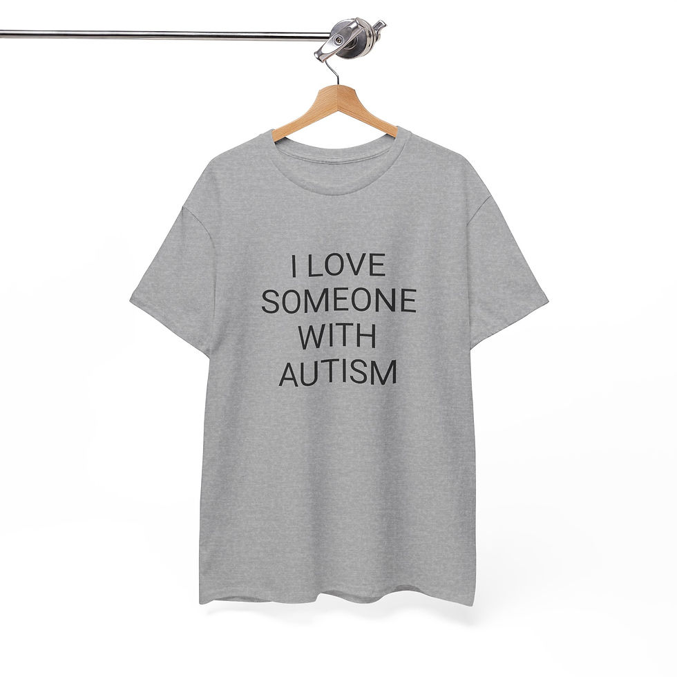 I Love Someone With Autism T-shirt