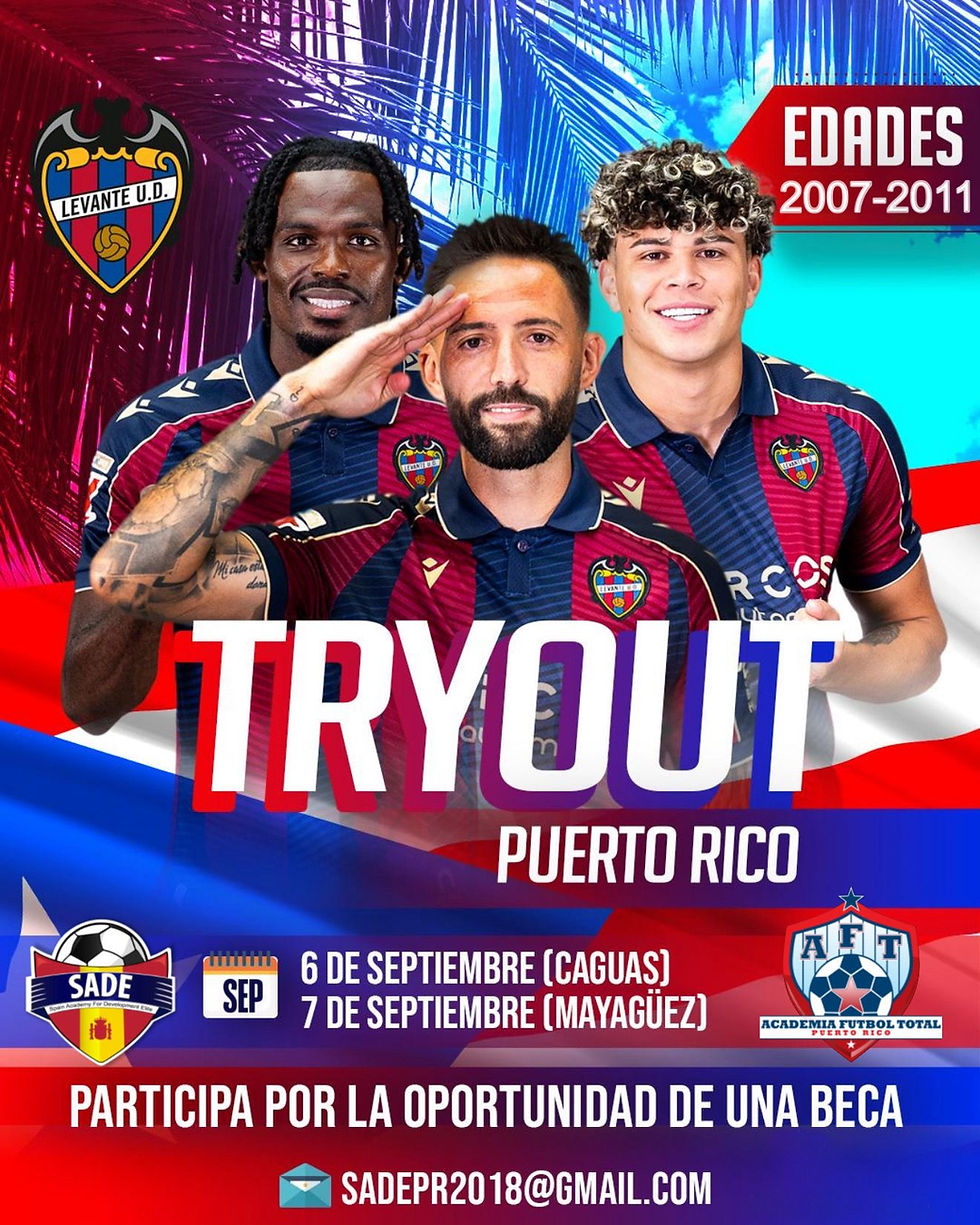 TRYOUT LEVANTE UD - PUERTO RICO