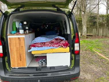Urlaub mit dem Minicamper caddy