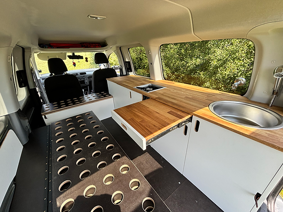 VW Caddy Maxi Camper Ausbau - Projekt TRIXI