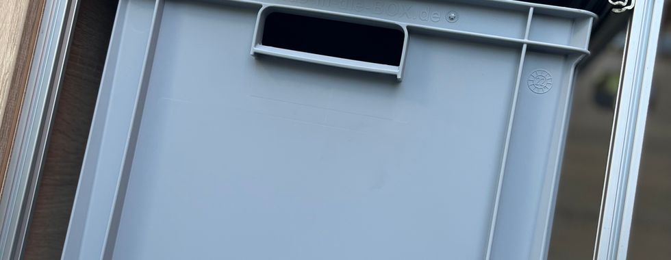 Schwerlastregal im Wohnmobil einfach und flexibel