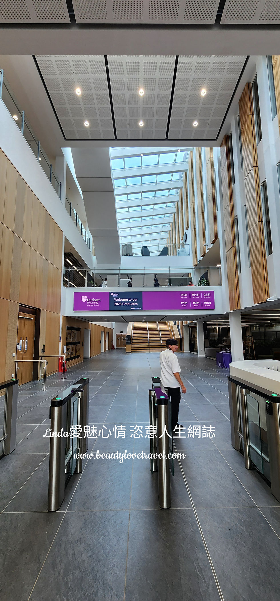 Durham University Business School waterside building