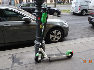 最隨心所欲的交通工具~維也納的滑板車