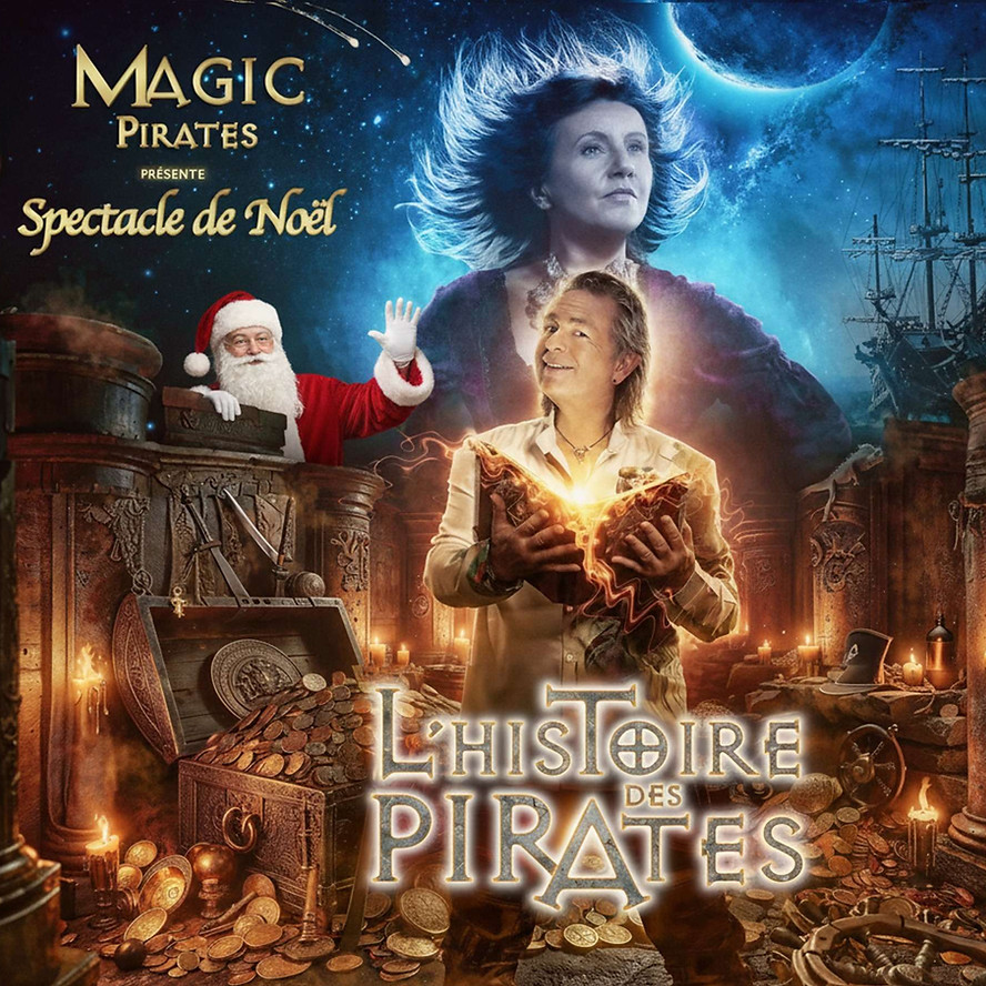 Spectacle de Noël histoire des pirates magie