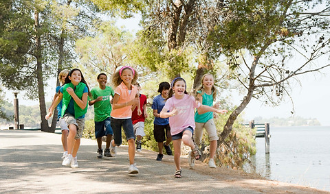 Running Children