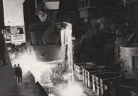 Fotografía histórica del horno "Aceración 2"