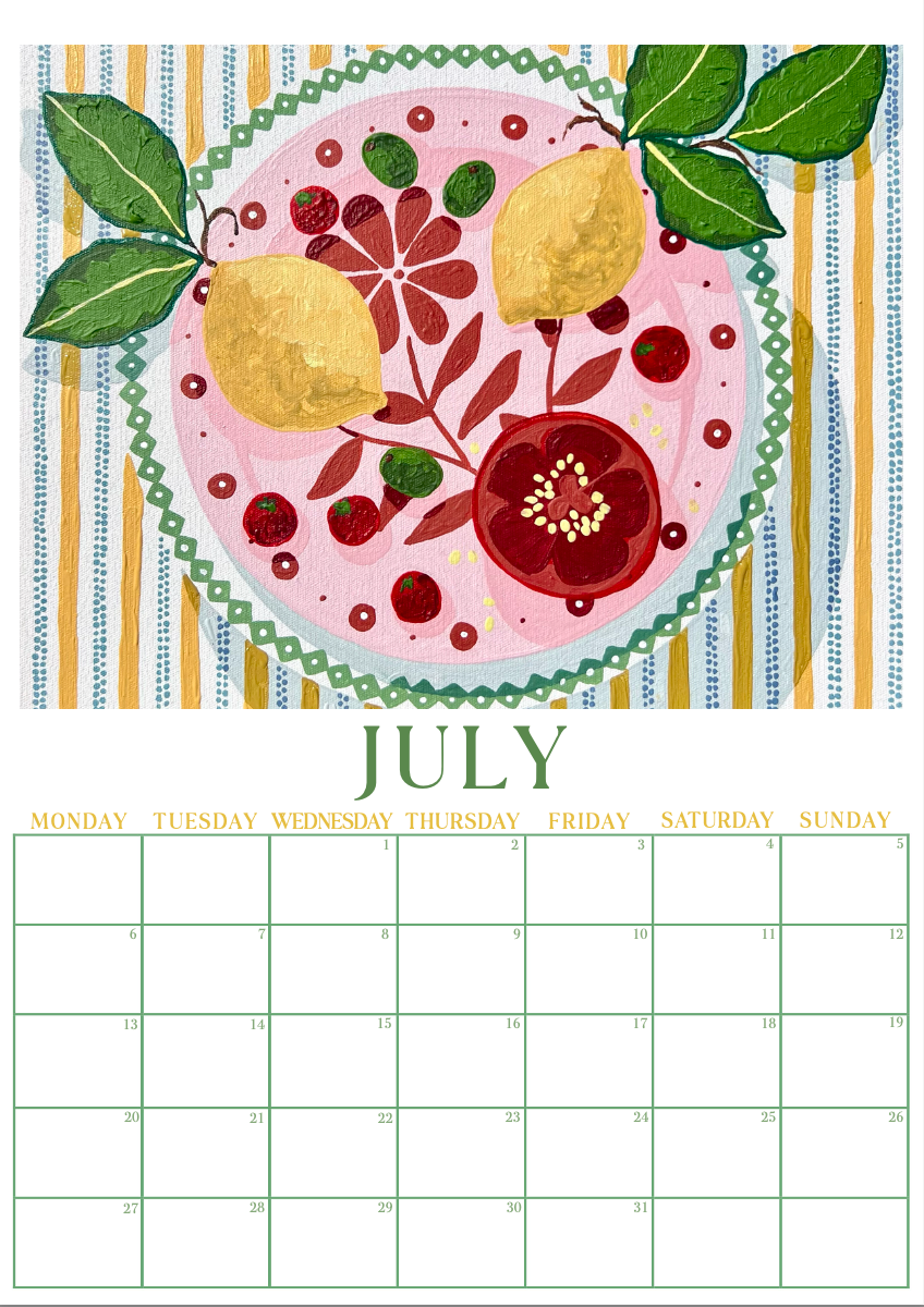 Thumbnail: Emma Sheehan Artist Calendar 2026
