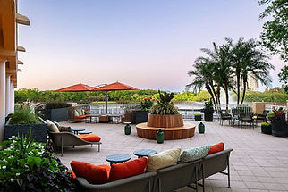 Hilton St. Petersburg Carillon Park patio restaurant.jpg