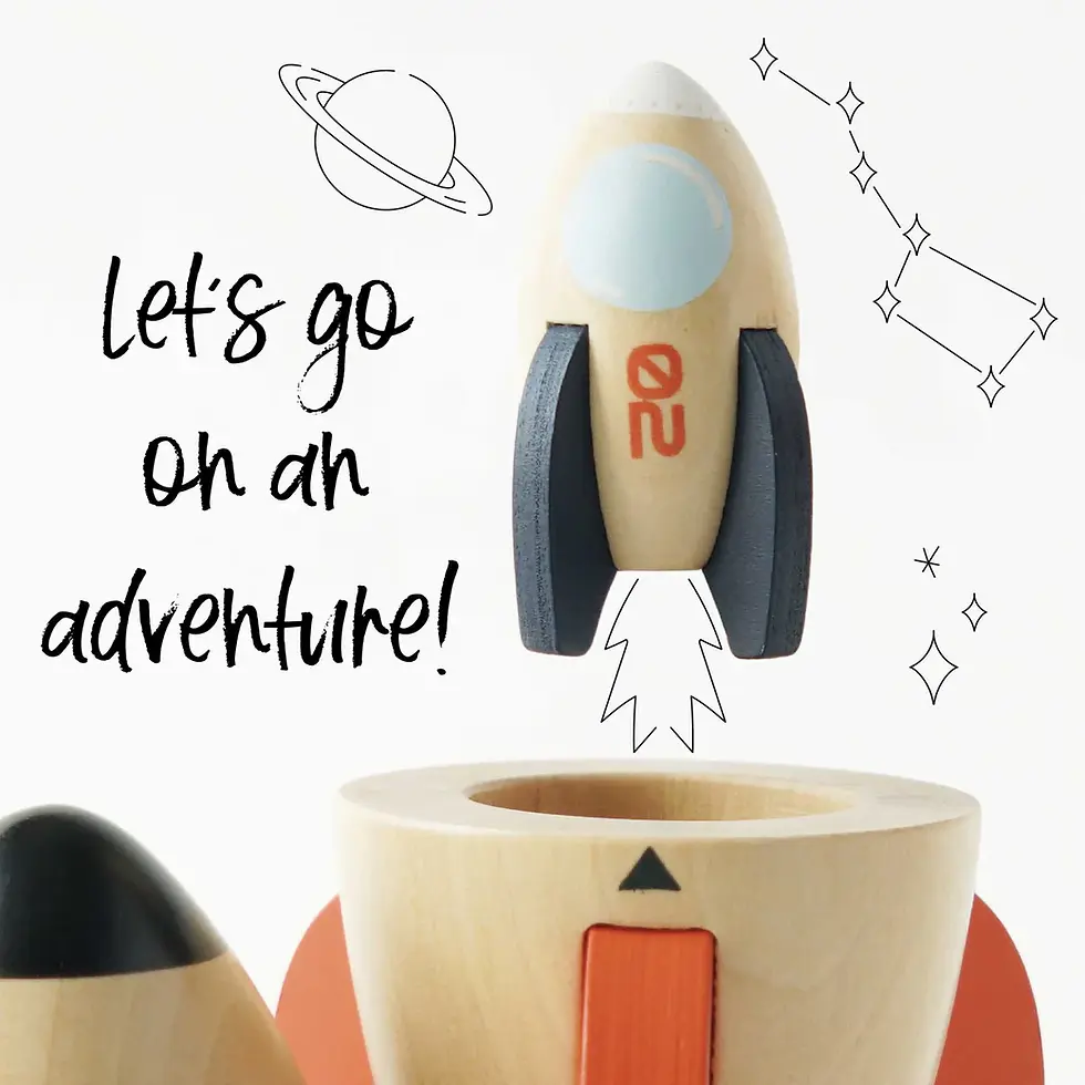 Thumbnail: Magnetic Space Rocket Duo