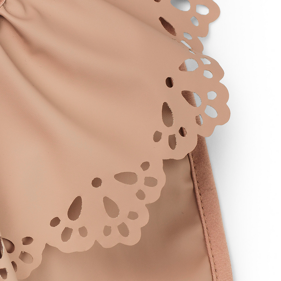 Thumbnail: ELODIE - Baby Bib - Faded Pink