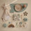 Thumbnail: Mushie Flower Press Toy (Dried Thyme/Natural/Shifting Sands)