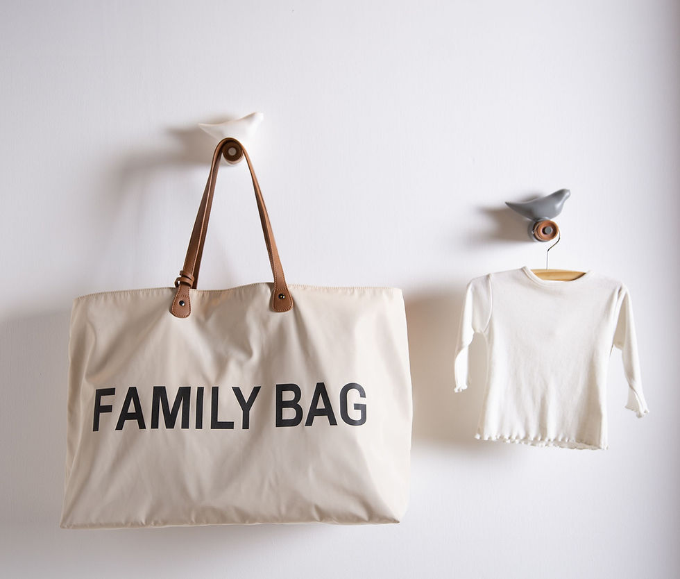 Thumbnail: Childhome Family Nursery Bag Off White