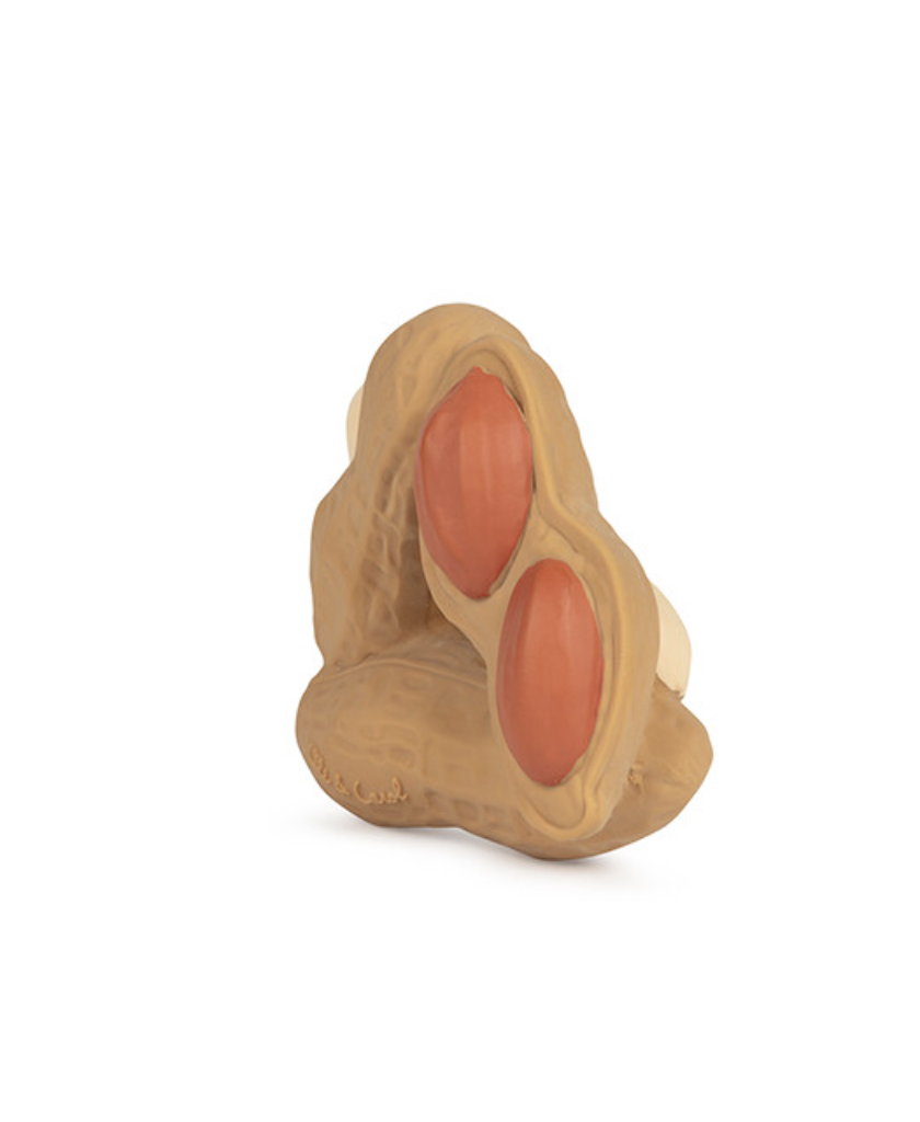 Thumbnail: Oli & Carol Paco the Peanut Natural Rubber Teether & Bath Toy