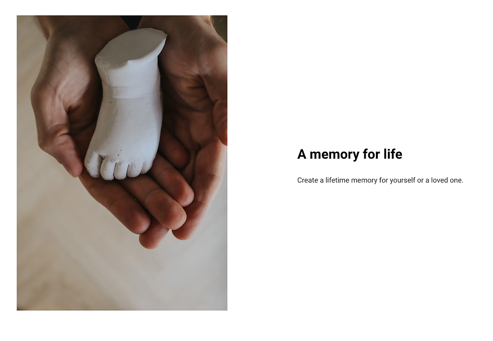 Thumbnail: Vanilla Copenhagen - Hand & footprint 3D cast kit - Memories