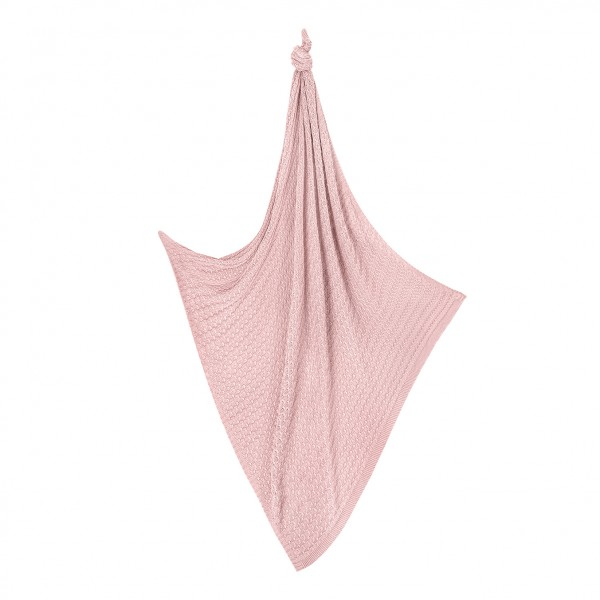 Thumbnail: Maylily Bamboolove Summer Air Blanket - Dusty Pink