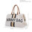 Thumbnail: Childhome Mommy Bag Nursery Bag Off white with Black & Gold Stripes