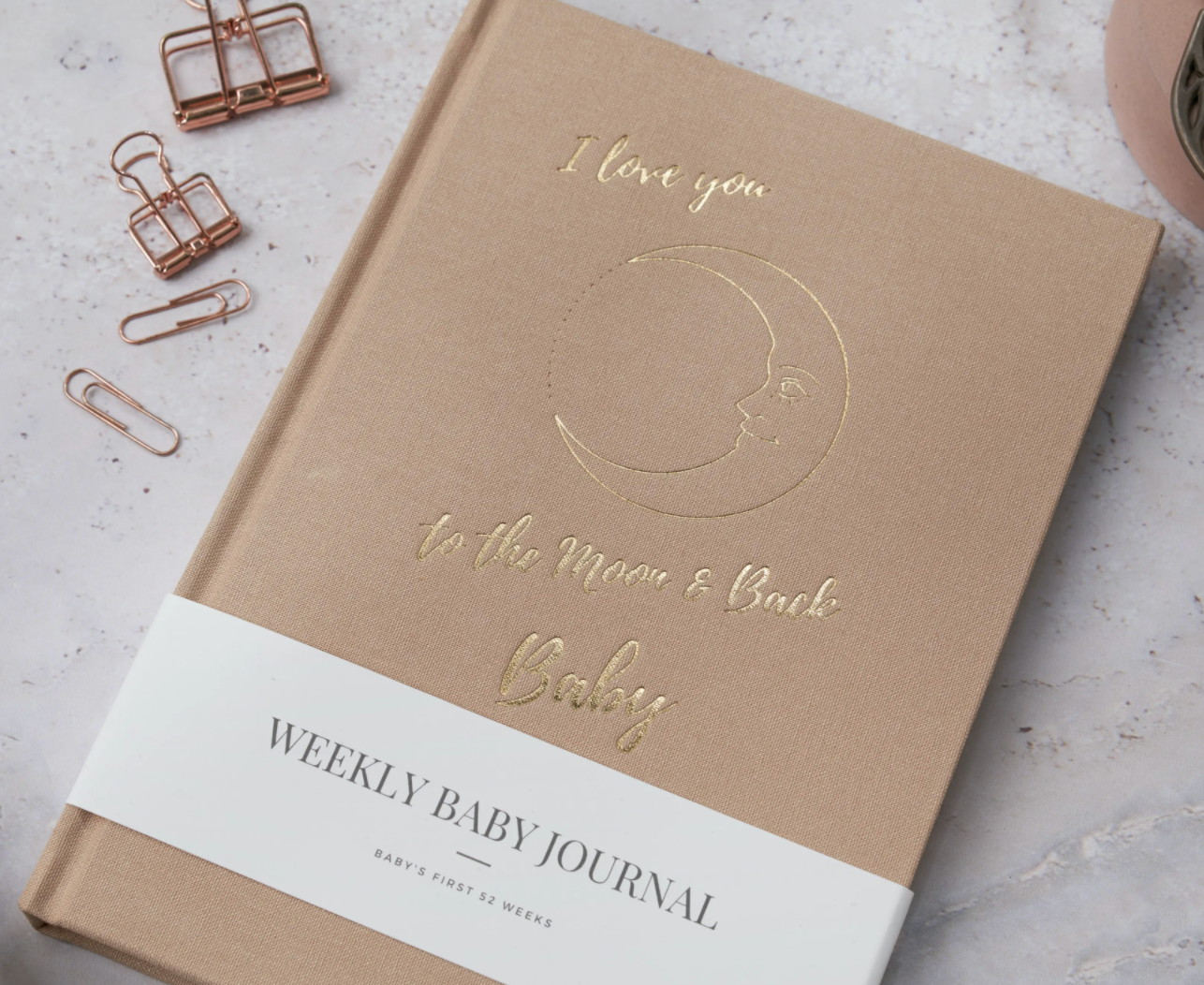 Baby Journal - Beige